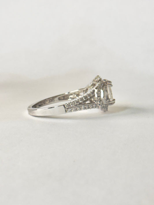 Princess Cut Diamond Wedding Ring