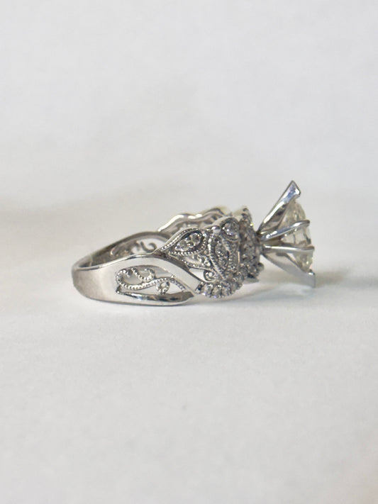 Marquise cut Diamond Wedding Ring