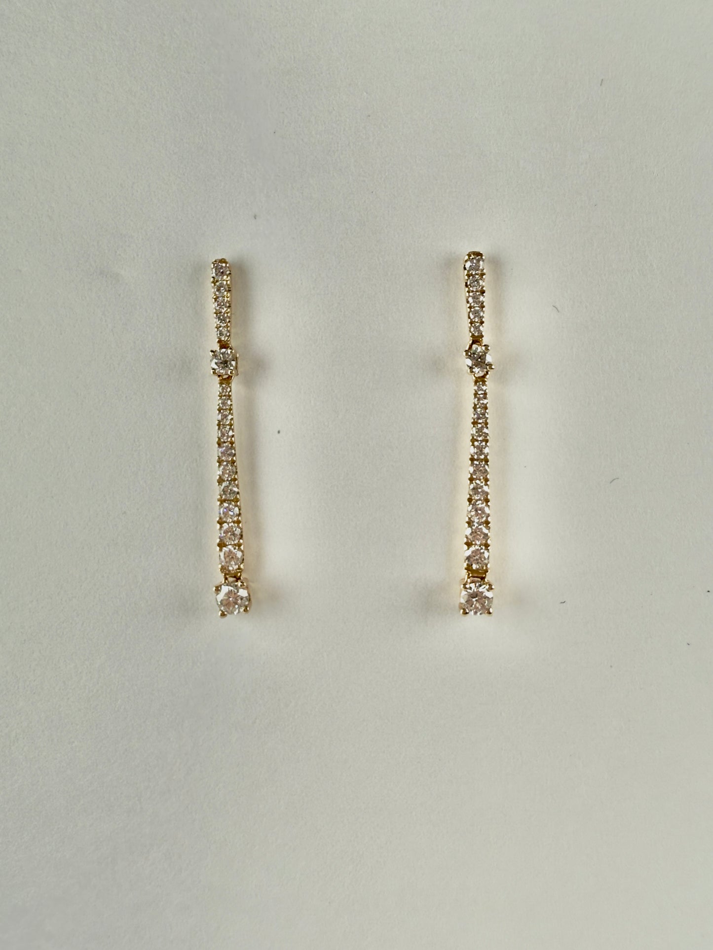 Diamond Drop Earrings