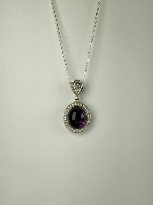 Amethyst and Diamond