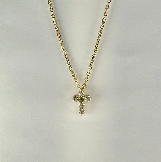Diamond Cross Necklace