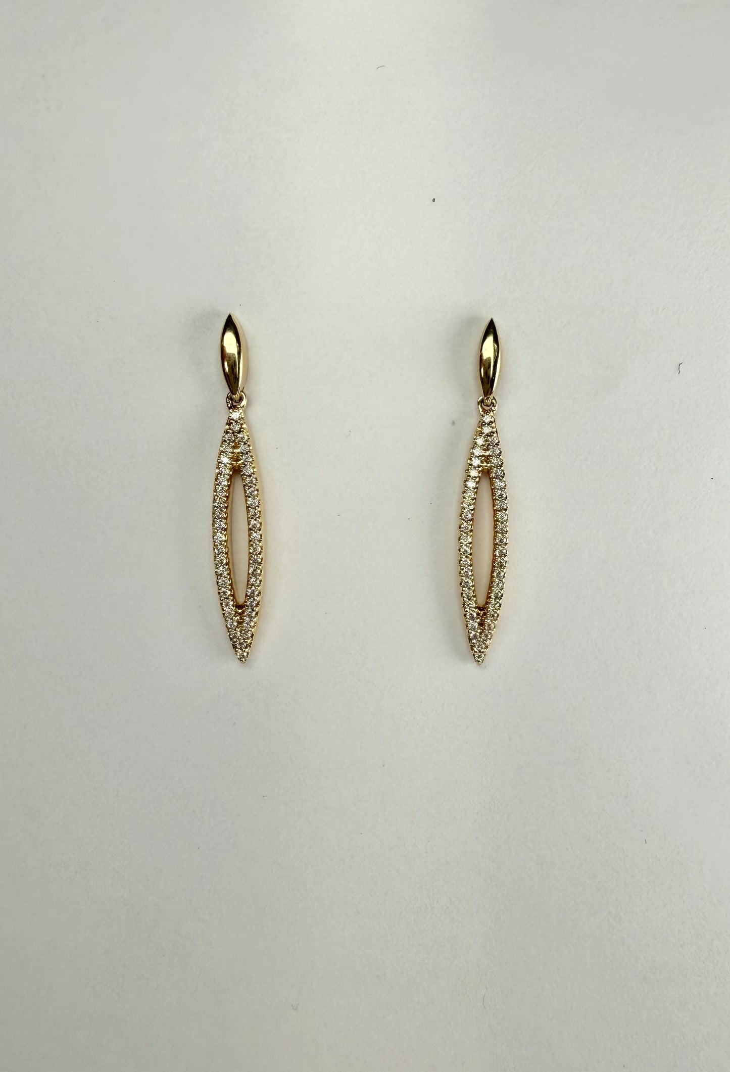 Diamond Drop Earrings