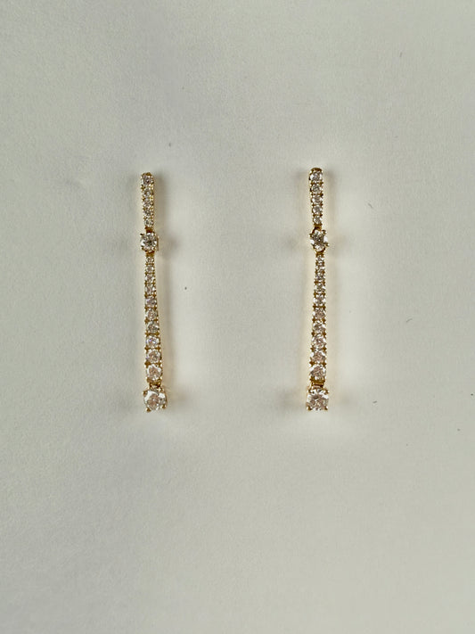 Diamond Drop Earrings