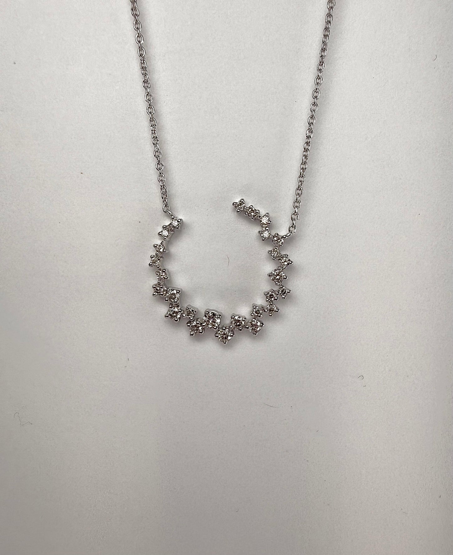 Open Diamond Necklace
