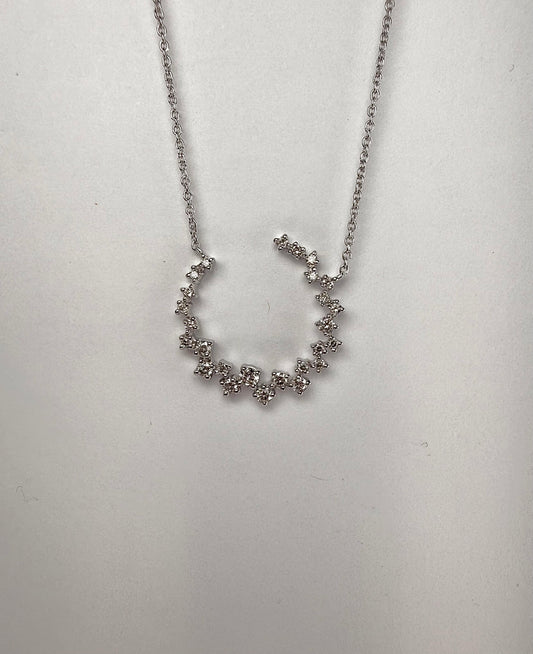 Open Diamond Necklace