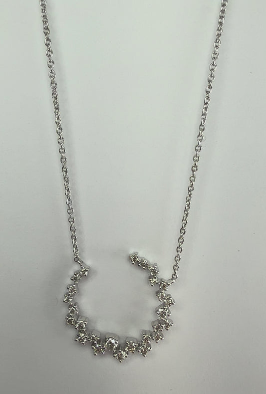 Open Diamond Necklace